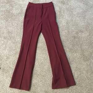 Express Maroon Dress Pants